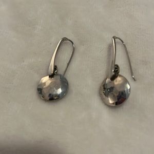 Sterling silver earrings.